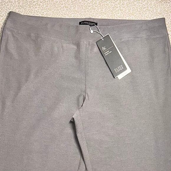 EILEEN FISHER Washable Stretch Crepe Pants – Women’s M - Picture 3 of 8